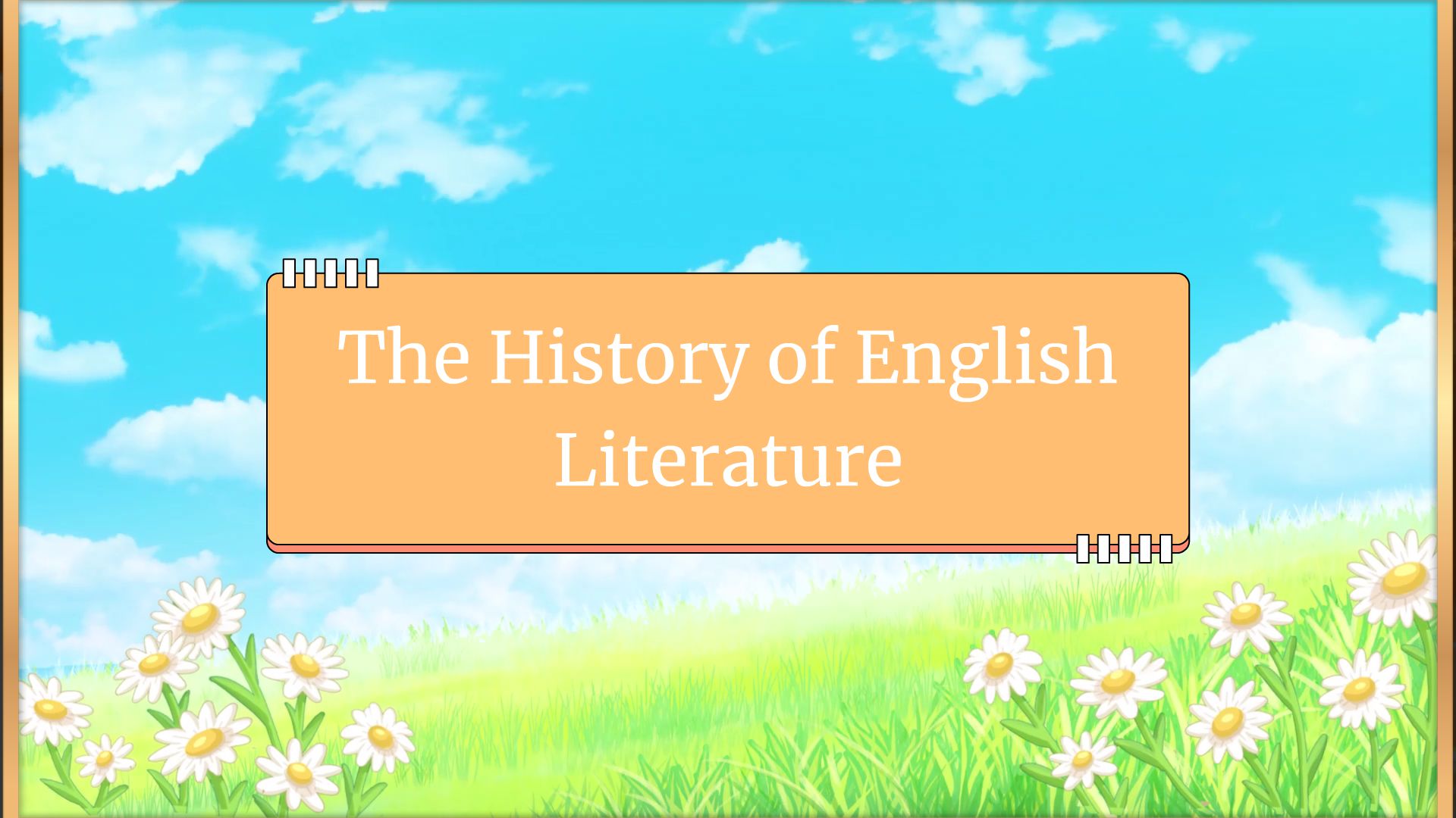 ইংরেজি সাহিত্যের ইতিহাস ।। History of English Literature